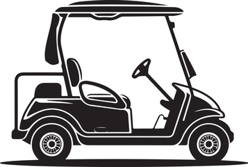  Black silhouette of a golf cart, vector illustration for sports, leisure, and transportation-related designs

Media type: Image