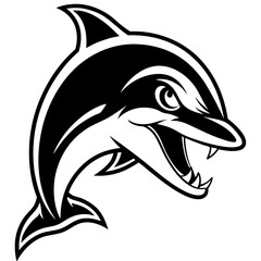 Obraz premium Dolfin image vector 