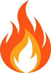 vector fire icon