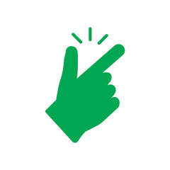 flicking hand icon