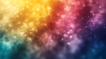 Naklejka premium Colorful Abstract Particle Background