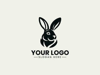 Fototapeta premium Rabbit Vector Logo Illustration
