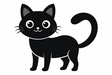 This charming cat vector is fully editable and scalable, making it ideal for both print and web use. Suitable for creative and commercial purposes.