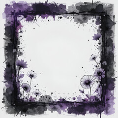 abstract grunge frame