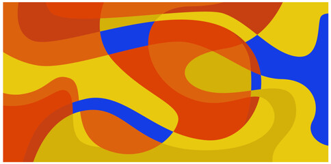 Abstract colorful liquid psychedelic background. Vector illustration. Wavy pattern. Liquid texture for cover design