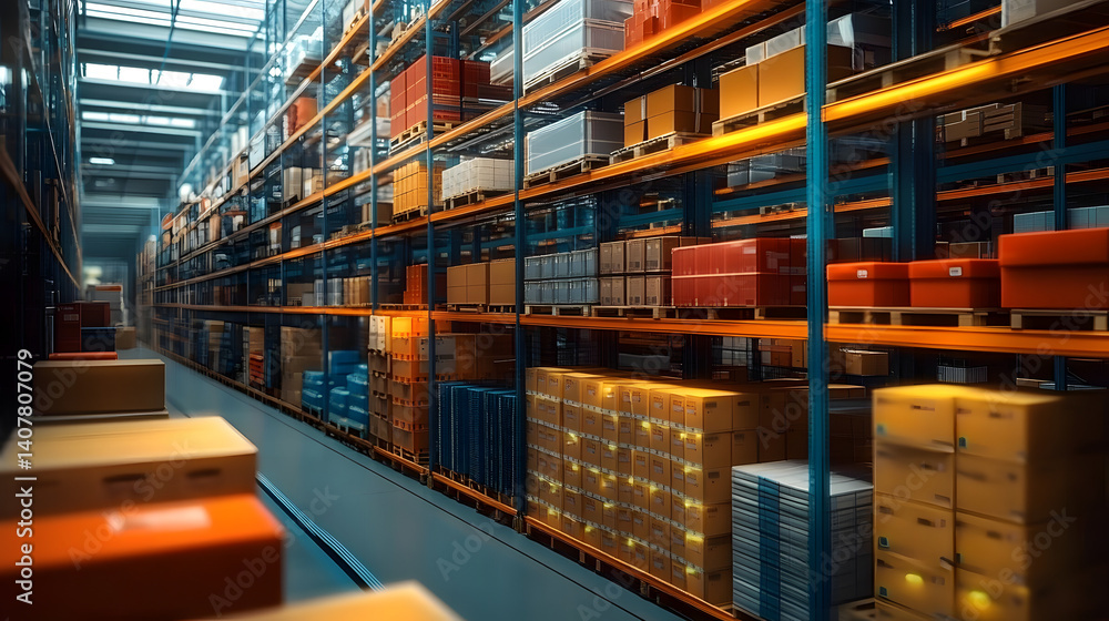 Aufkleber smart warehouse management system using augmented reality technology to identify package picking and