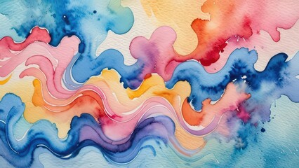 A painterly, abstract background