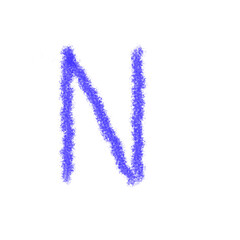 letters made manually with a brush, you can use it for editing needs