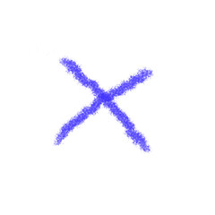 Fototapeta premium letters made manually with a brush, you can use it for editing needs