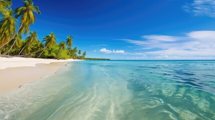 Naklejka premium turquoise blue water waves