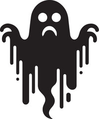 Halloween ghost vector