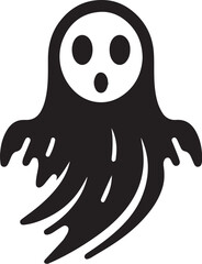 Fototapeta premium Halloween ghost vector
