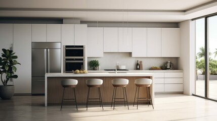 Fototapeta premium design the kitchen