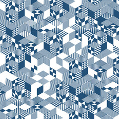Abstract geometric pattern background