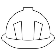 Hard Hat icon, Head Protection You Can Trust, Built for Safety, Worn for Life, vector