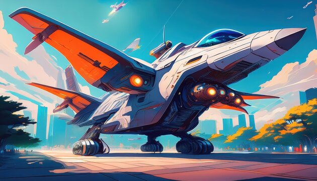 Livesize Transforming Robot Fighter Aircraft Valkyrie VFF in Tokyos Oshiage Majestic Mechanical Marvel Elevating the Skyline at Dusk on Dec, .