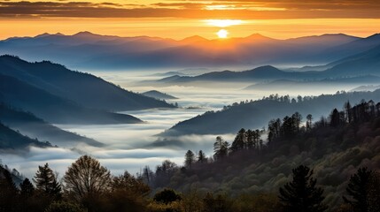 Obraz premium peaks mountain springtime
