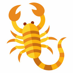 Scorpio vector art illustration