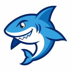 Little Shark Illustration Vector Mascot Cute and Fun Cartoon Designs for Creative Projects