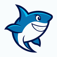 Little Shark Illustration Vector Mascot Cute and Fun Cartoon Designs for Creative Projects