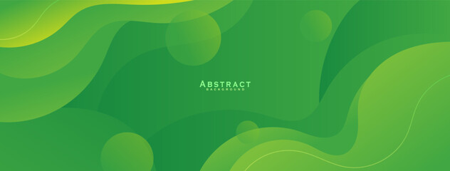 abstrack green vector background design