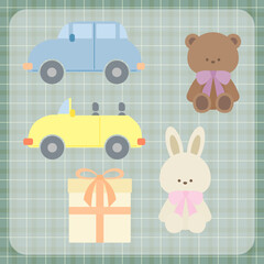 장난감 일러스트 모음