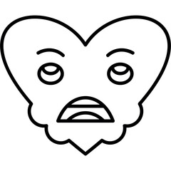 Astonished icon