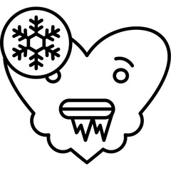 Cold icon