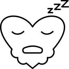 Sleeping icon