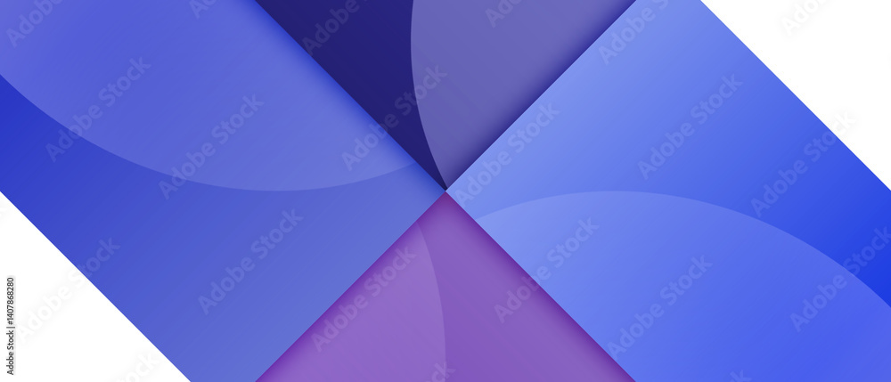 Poster abstract geometric pattern banner layout mock up