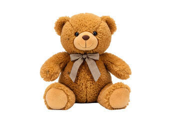 Obraz premium bear on white background