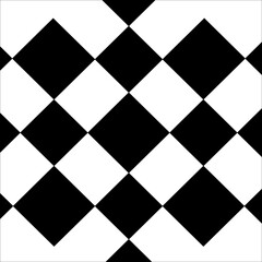 black and white checkered background