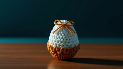 Beautifully Rendered Crochet Egg for Seasonal Decorations