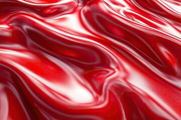 Fototapeta premium Red abstract background. Dynamic composition of figures