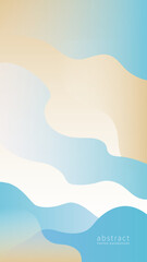 abstract background with waves