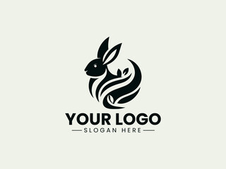 Rabbit Vector Logo Illustration