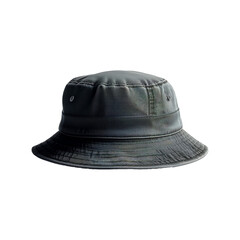 Fototapeta premium black hat mockup isolated on white
