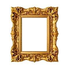 gold picture frame potrait