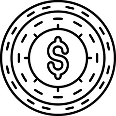 Dollar icon