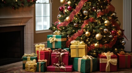 holiday colorful gift box