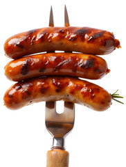Grilled sausages