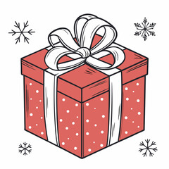 gift box vector illustration