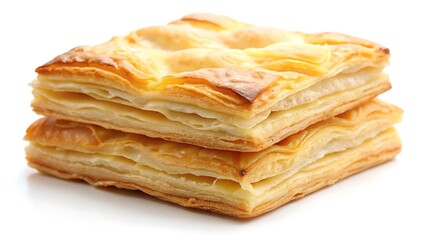 Golden Layered Puff Pastry