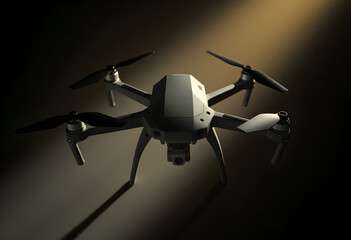 black and white picture of a flying object