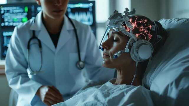 Researchers use neurotechnology, including brain imaging and stimulation techniques,to explore innovative treatments for mental health conditions such as depression anxiety disorders