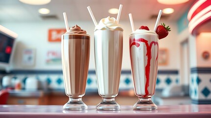 Colorful Bubble Teas with Tapioca Pearls &ndash; Trendy Caf&eacute; Style Beverage Display