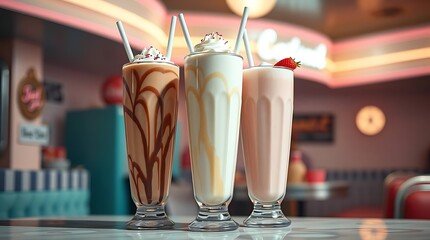 Colorful Bubble Teas with Tapioca Pearls &ndash; Trendy Caf&eacute; Style Beverage Display