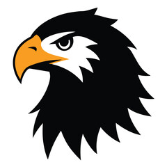 Fototapeta premium eagle head vector illustration