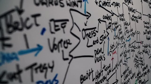 Lot of things written on the wall