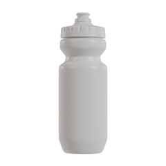 white tumbler isolated on transparent background